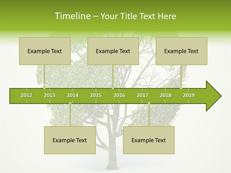 Warming Concept Plant PowerPoint Template