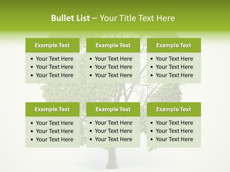 Warming Concept Plant PowerPoint Template
