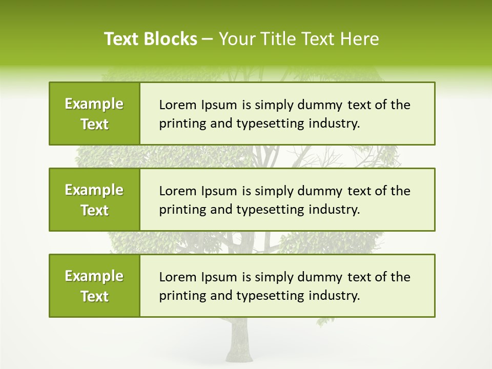 Warming Concept Plant PowerPoint Template