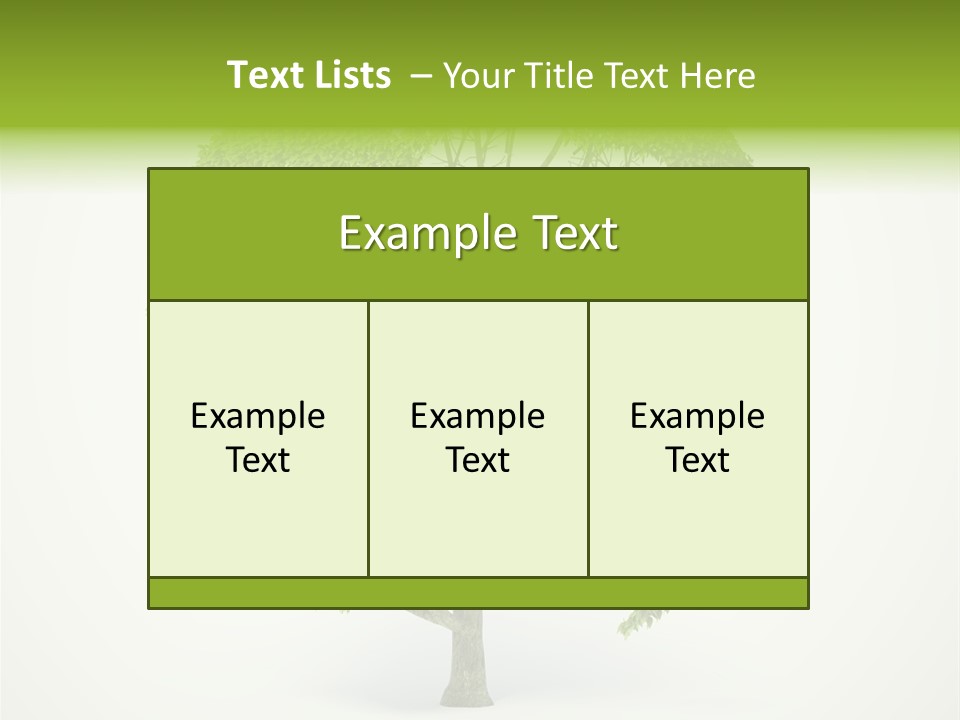 Warming Concept Plant PowerPoint Template