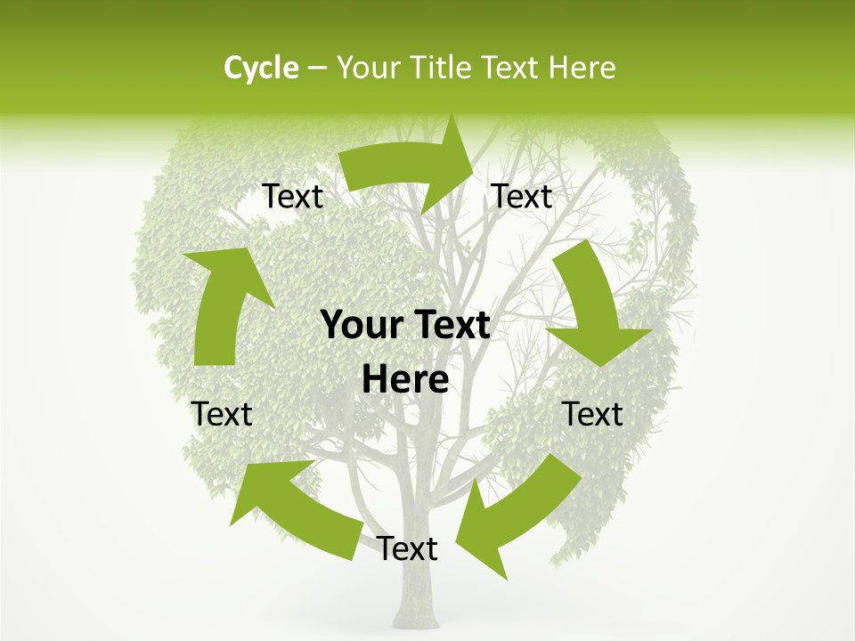Warming Concept Plant PowerPoint Template
