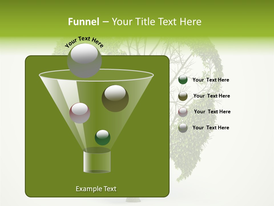 Warming Concept Plant PowerPoint Template