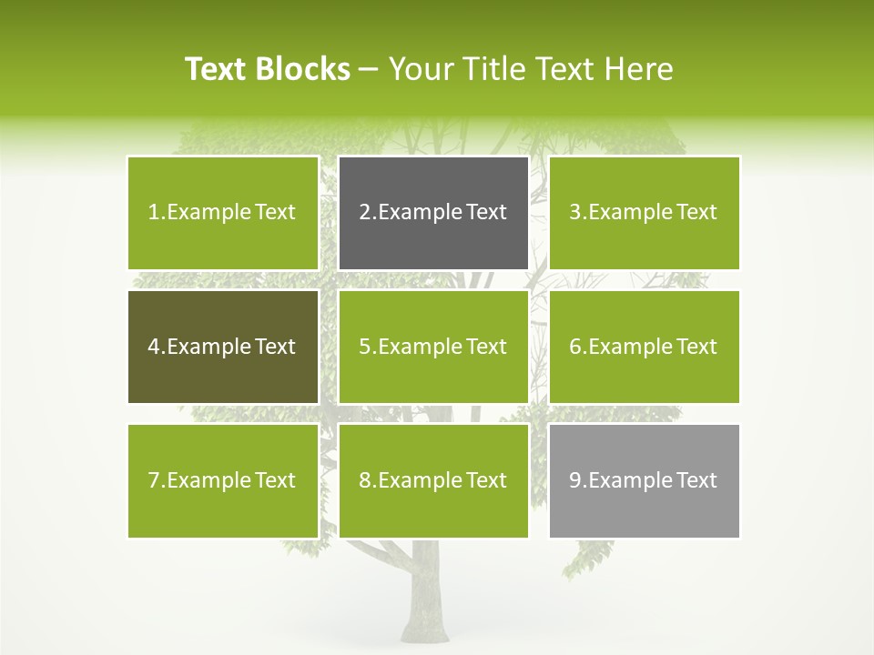 Warming Concept Plant PowerPoint Template