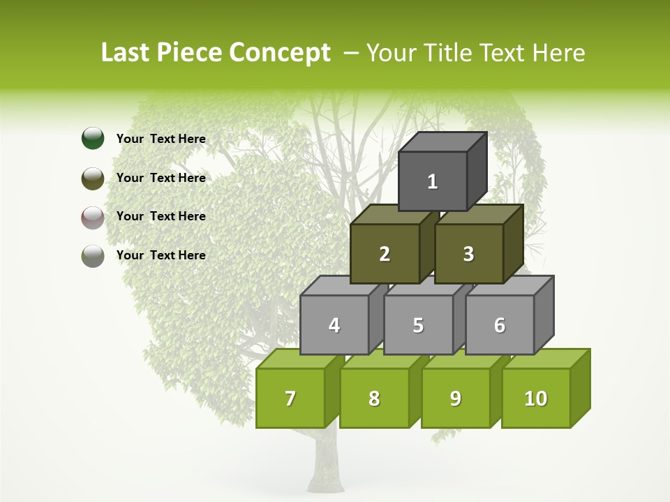 Warming Concept Plant PowerPoint Template