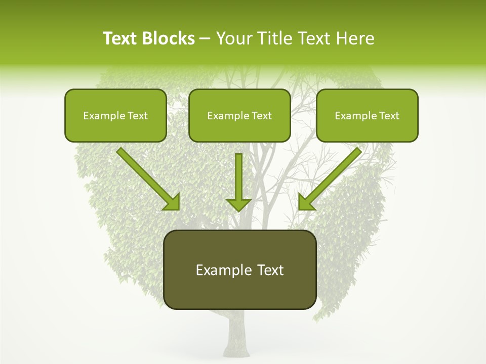 Warming Concept Plant PowerPoint Template