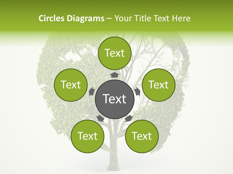 Warming Concept Plant PowerPoint Template