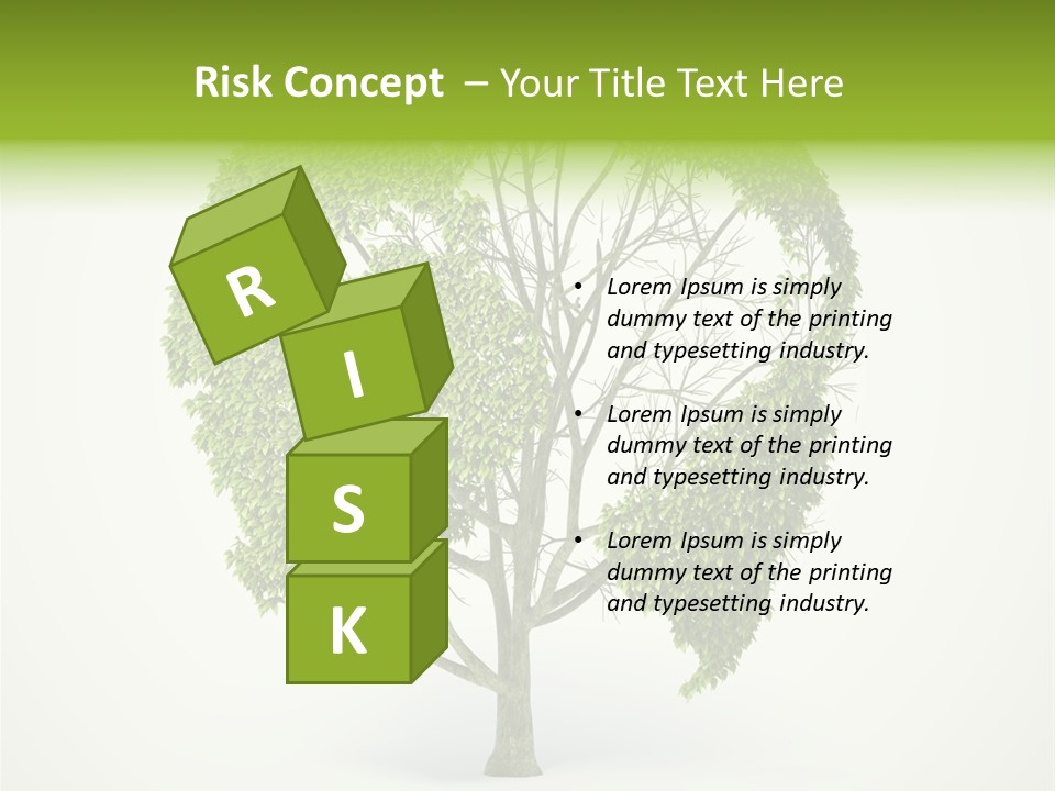 Warming Concept Plant PowerPoint Template