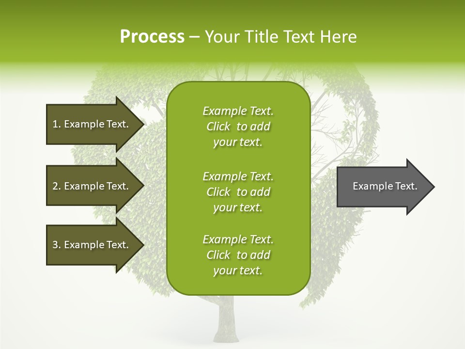 Warming Concept Plant PowerPoint Template