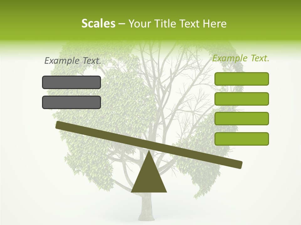 Warming Concept Plant PowerPoint Template