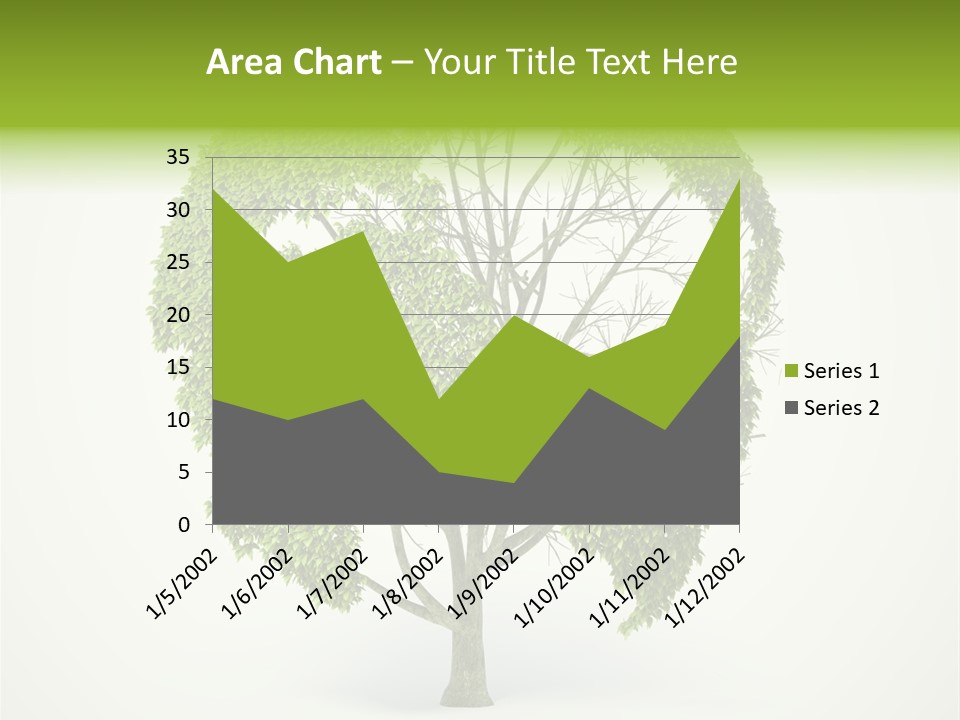 Warming Concept Plant PowerPoint Template