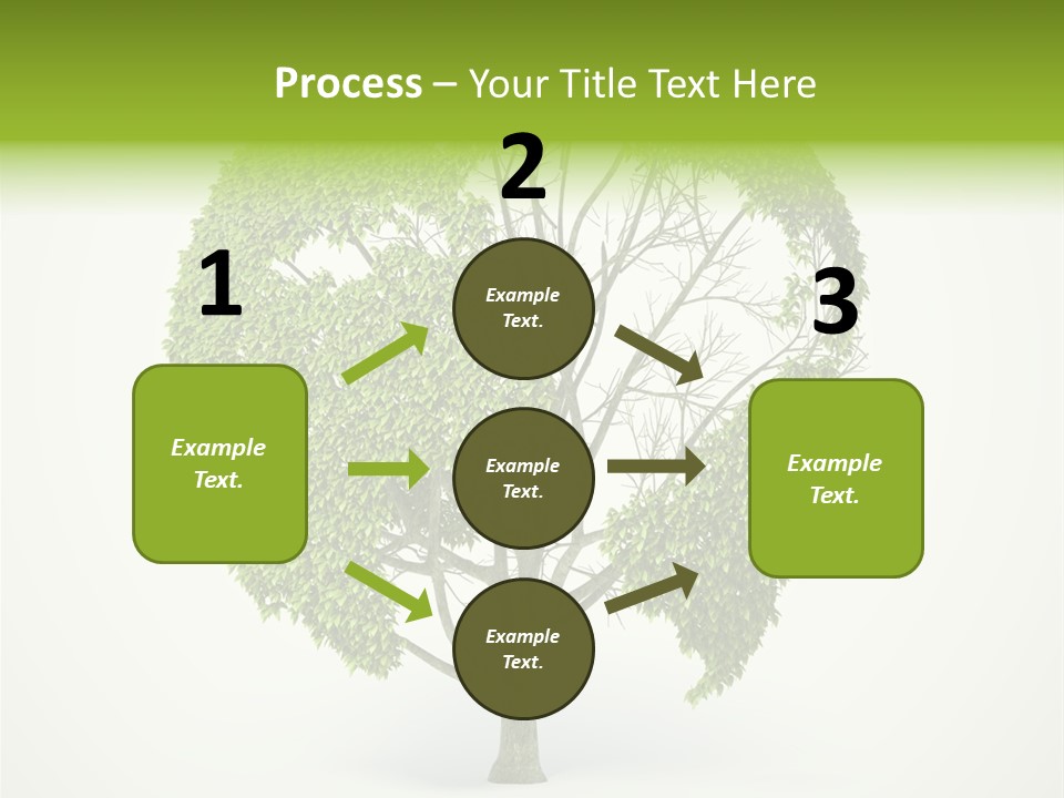 Warming Concept Plant PowerPoint Template