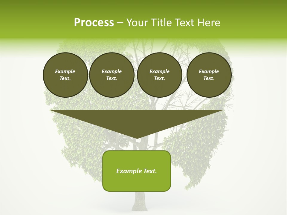 Warming Concept Plant PowerPoint Template