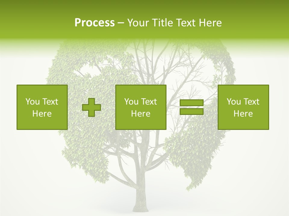 Warming Concept Plant PowerPoint Template