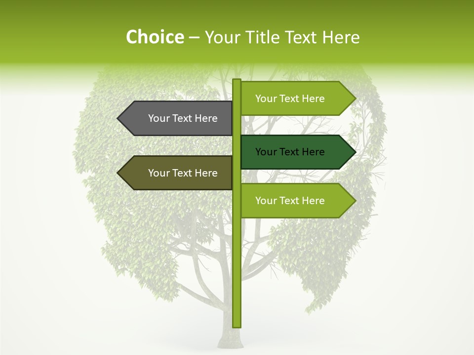 Warming Concept Plant PowerPoint Template