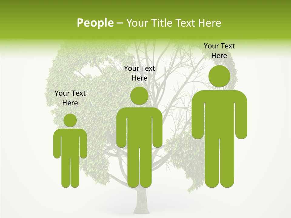 Warming Concept Plant PowerPoint Template