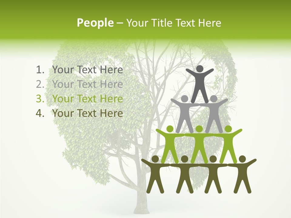 Warming Concept Plant PowerPoint Template