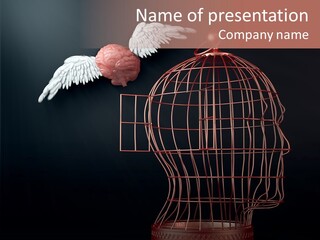 Knowledge Discovery Person PowerPoint Template