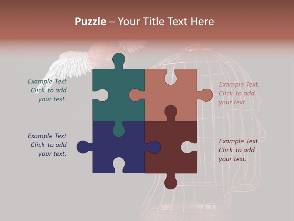 Knowledge Discovery Person PowerPoint Template