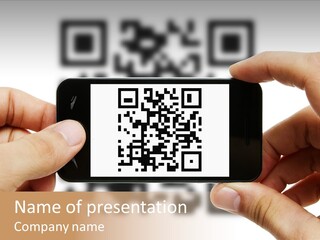 Information Binary Shot PowerPoint Template