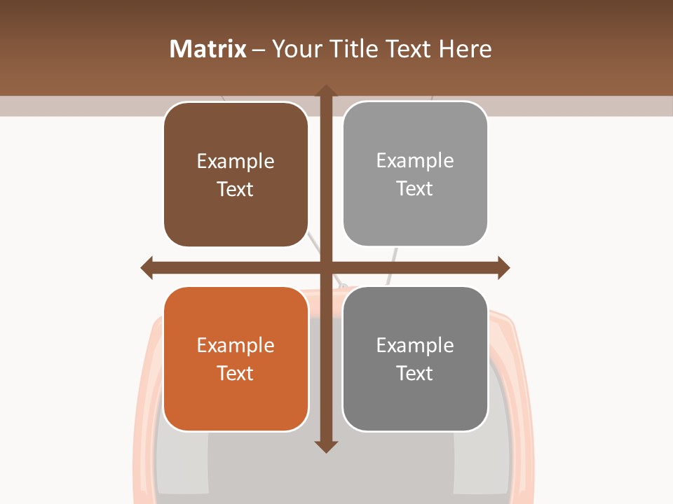 Television Icon Object PowerPoint Template