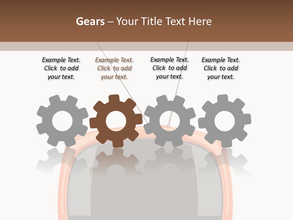 Television Icon Object PowerPoint Template