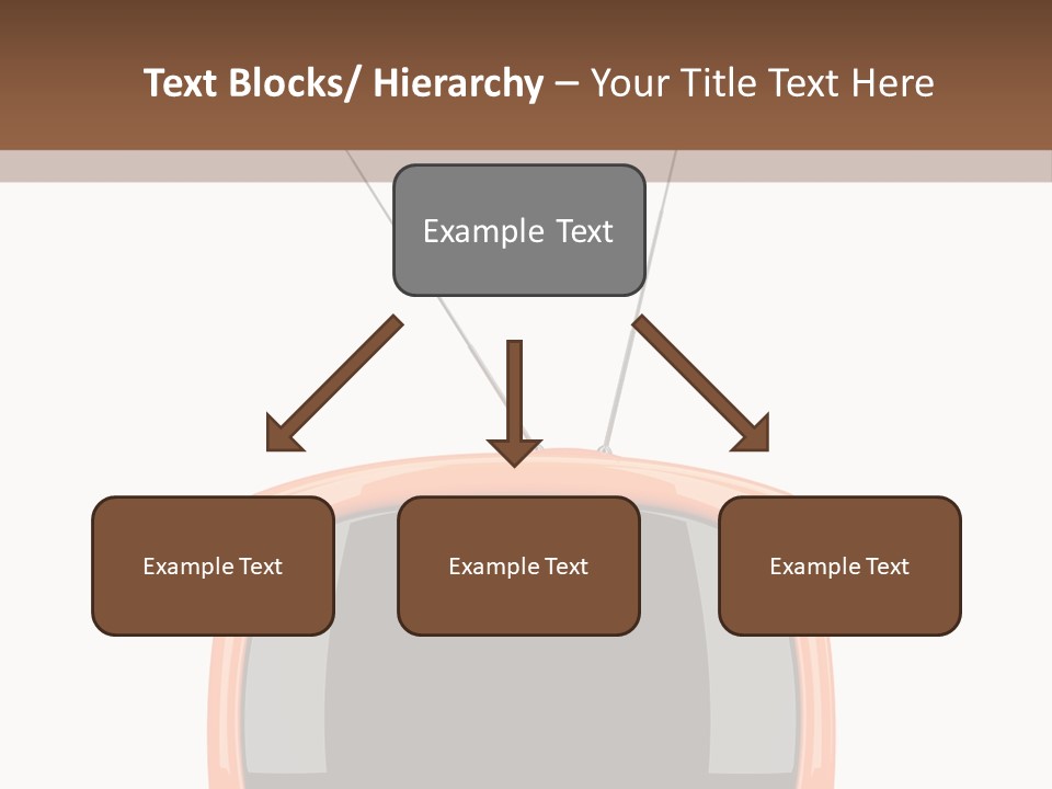 Television Icon Object PowerPoint Template