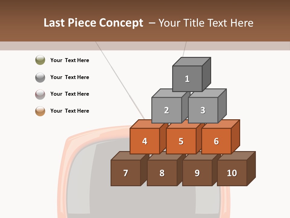 Television Icon Object PowerPoint Template