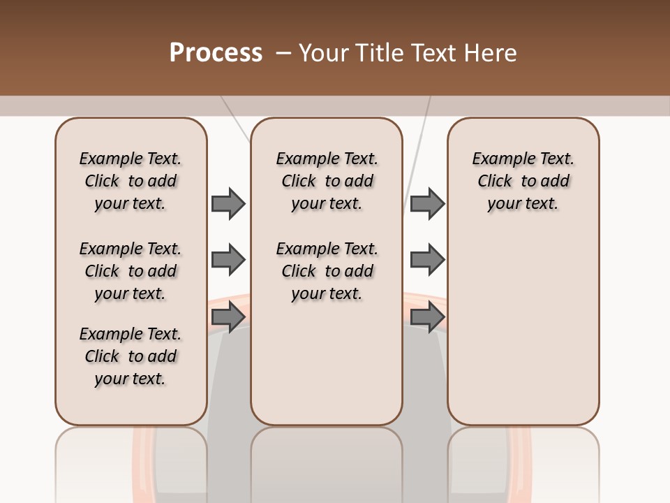 Television Icon Object PowerPoint Template