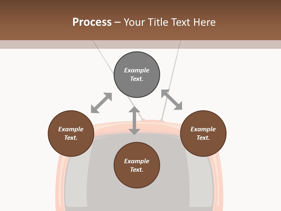 Television Icon Object PowerPoint Template