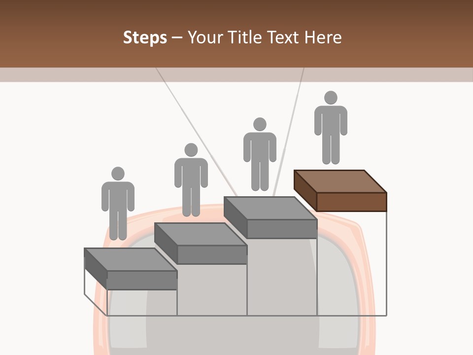 Television Icon Object PowerPoint Template