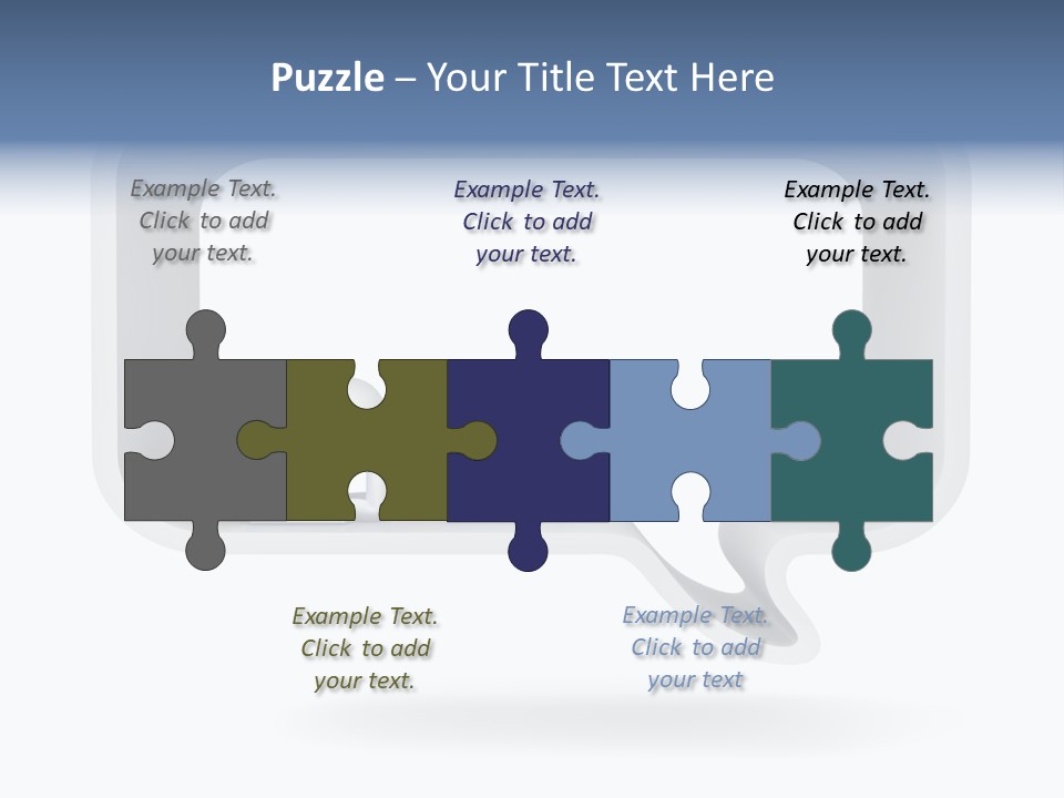 Communication Learning Lie Down PowerPoint Template