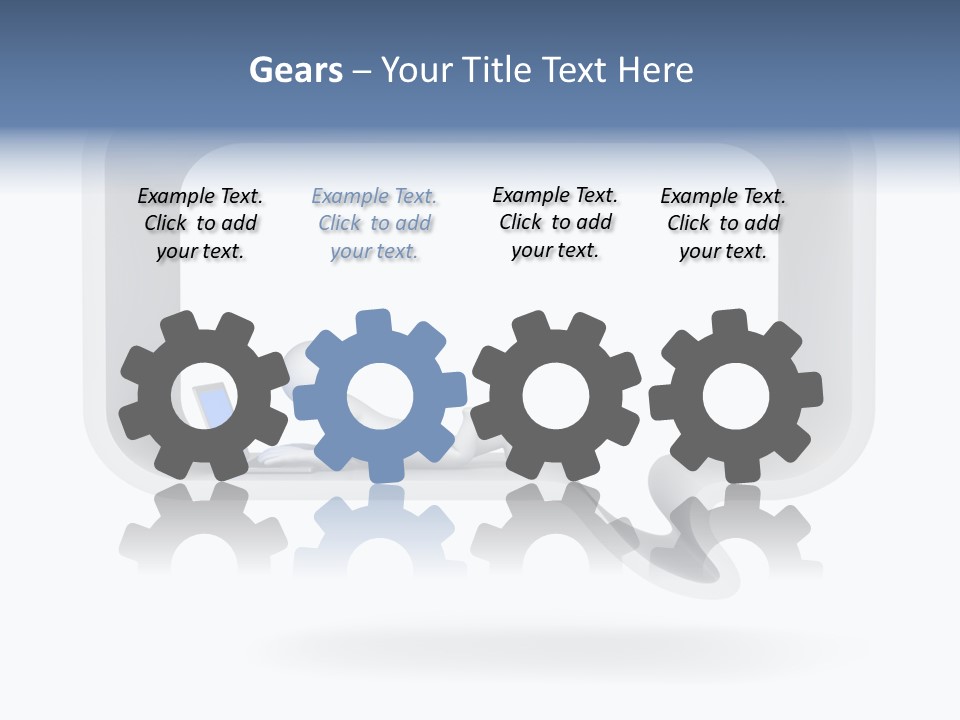 Communication Learning Lie Down PowerPoint Template