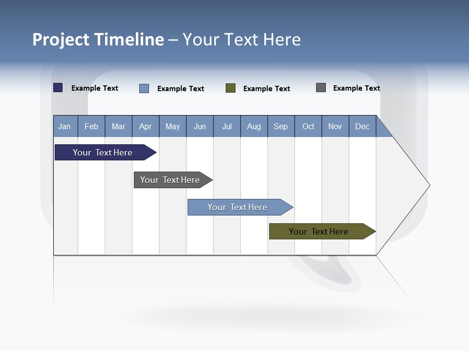 Communication Learning Lie Down PowerPoint Template