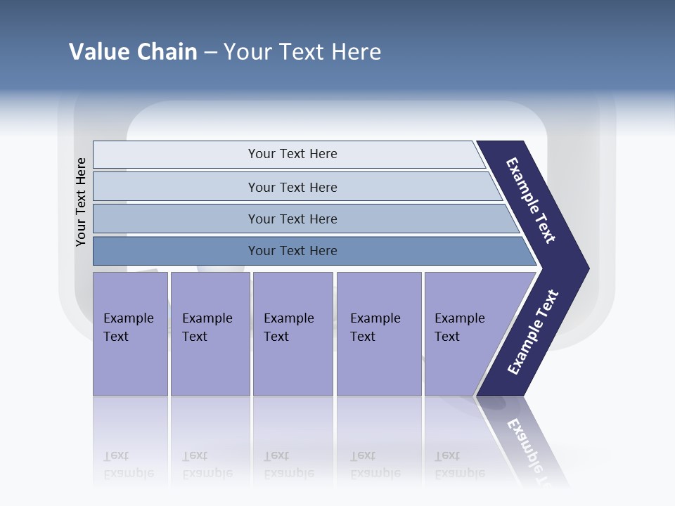 Communication Learning Lie Down PowerPoint Template