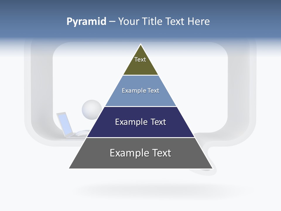 Communication Learning Lie Down PowerPoint Template