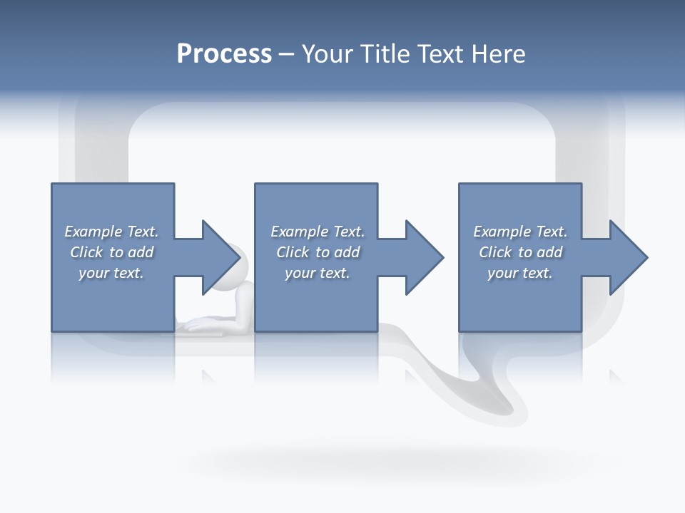 Communication Learning Lie Down PowerPoint Template