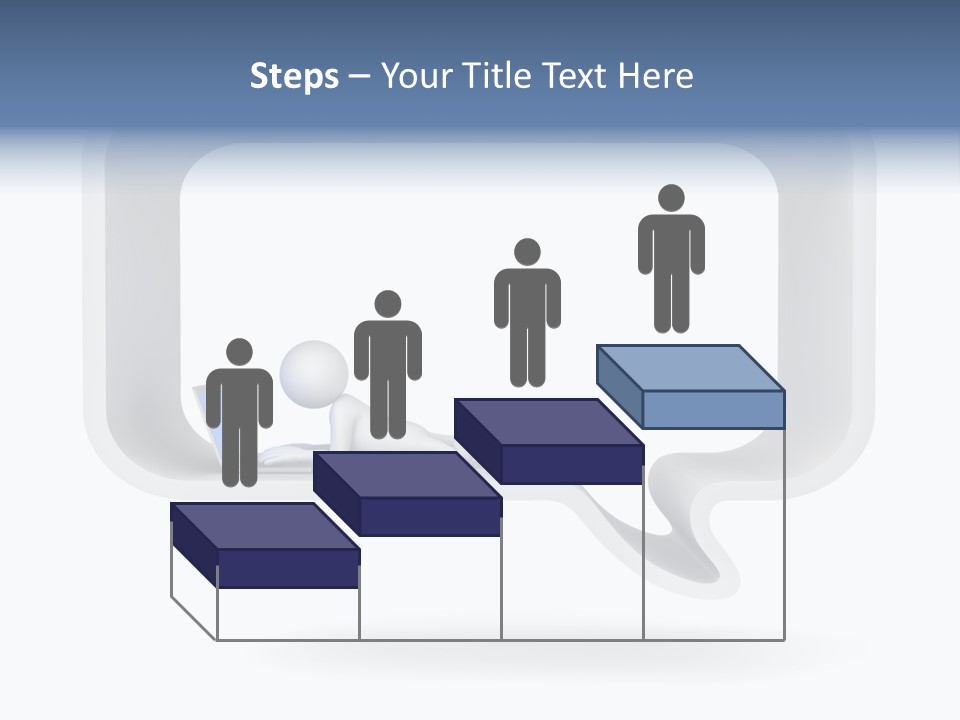 Communication Learning Lie Down PowerPoint Template