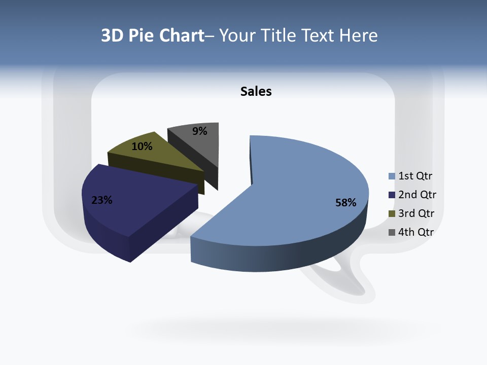 Communication Learning Lie Down PowerPoint Template