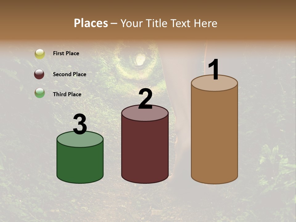 Alice Footpath Female PowerPoint Template