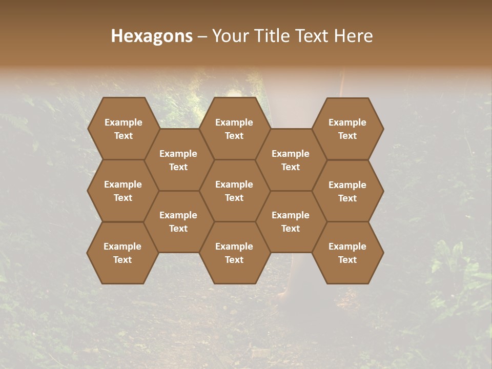 Alice Footpath Female PowerPoint Template