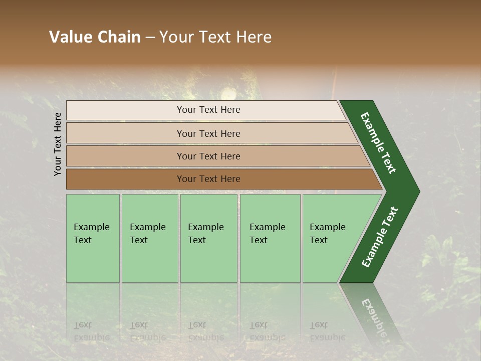 Alice Footpath Female PowerPoint Template