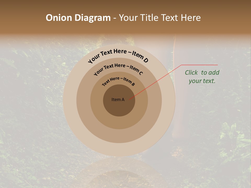 Alice Footpath Female PowerPoint Template