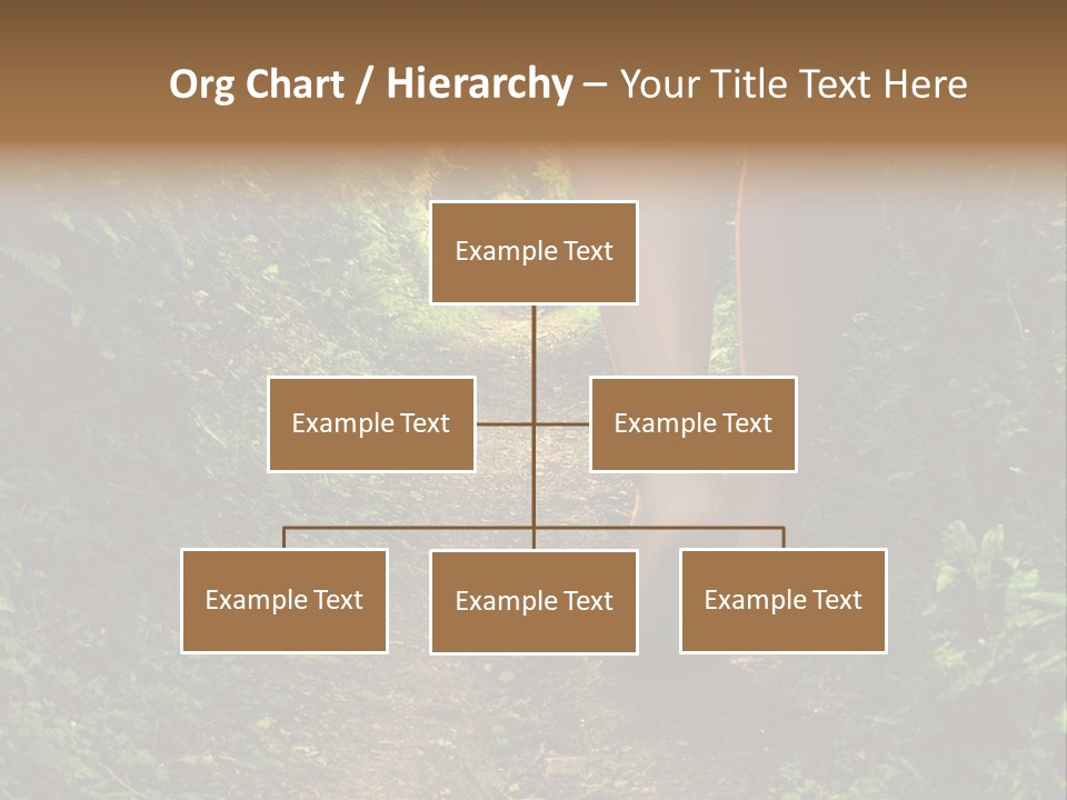 Alice Footpath Female PowerPoint Template