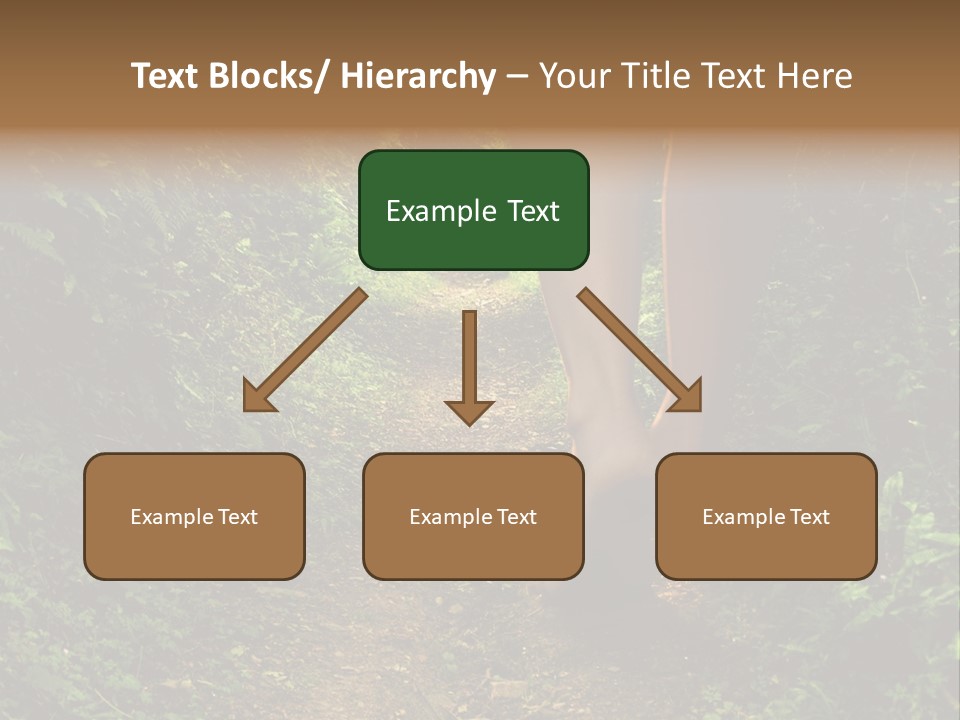 Alice Footpath Female PowerPoint Template