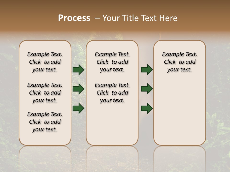 Alice Footpath Female PowerPoint Template