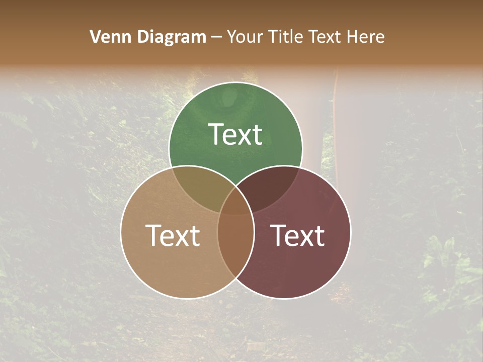 Alice Footpath Female PowerPoint Template