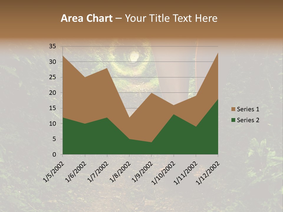 Alice Footpath Female PowerPoint Template