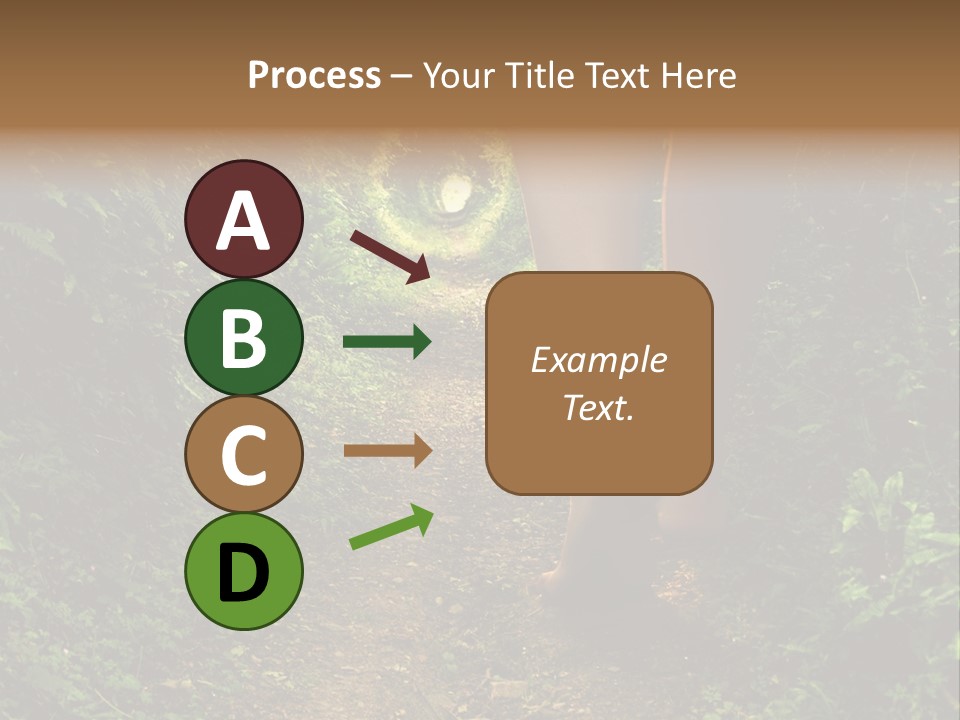 Alice Footpath Female PowerPoint Template