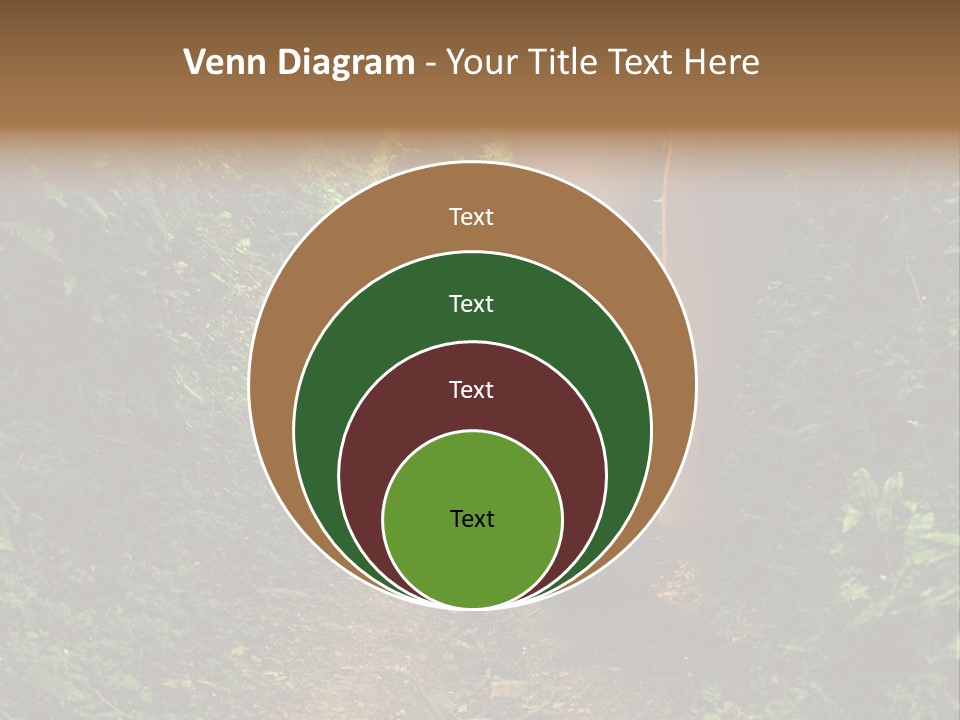 Alice Footpath Female PowerPoint Template