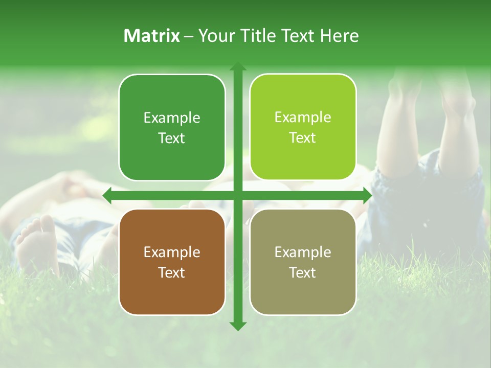 Enjoying Joy Outdoors PowerPoint Template